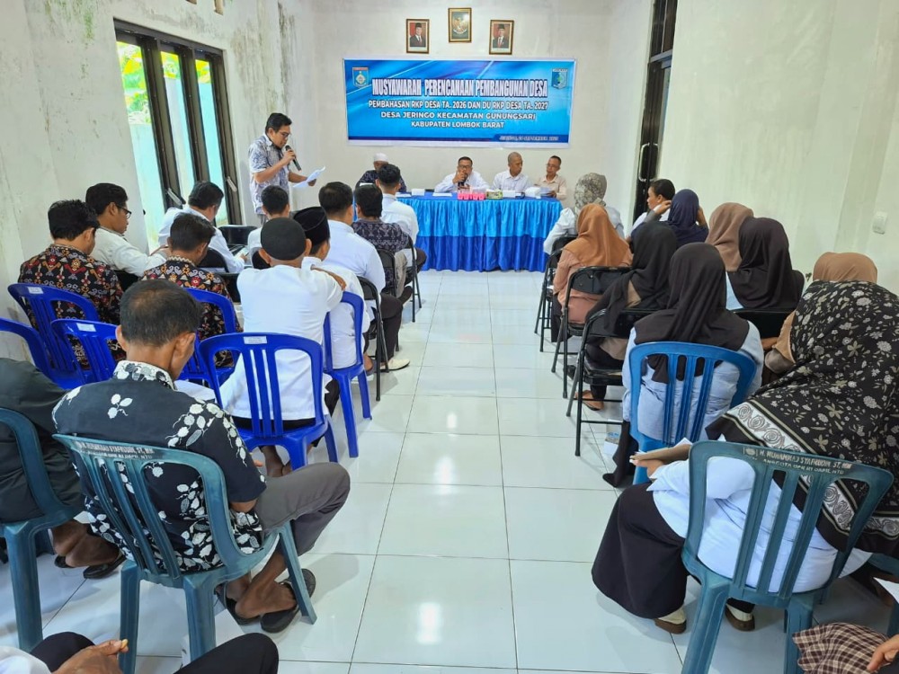 MUSRENBANGDES JERINGO 2025: MENYATUKAN ASPIRASI, MERANCANG MASA DEPAN, MEMBANGUN HARAPAN